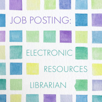 Electronic resources librarian